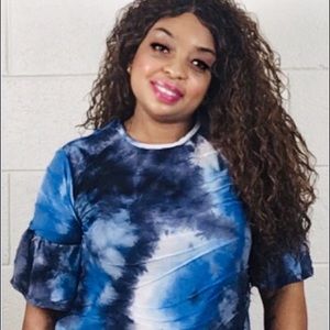 Tie Die Blue Shirt